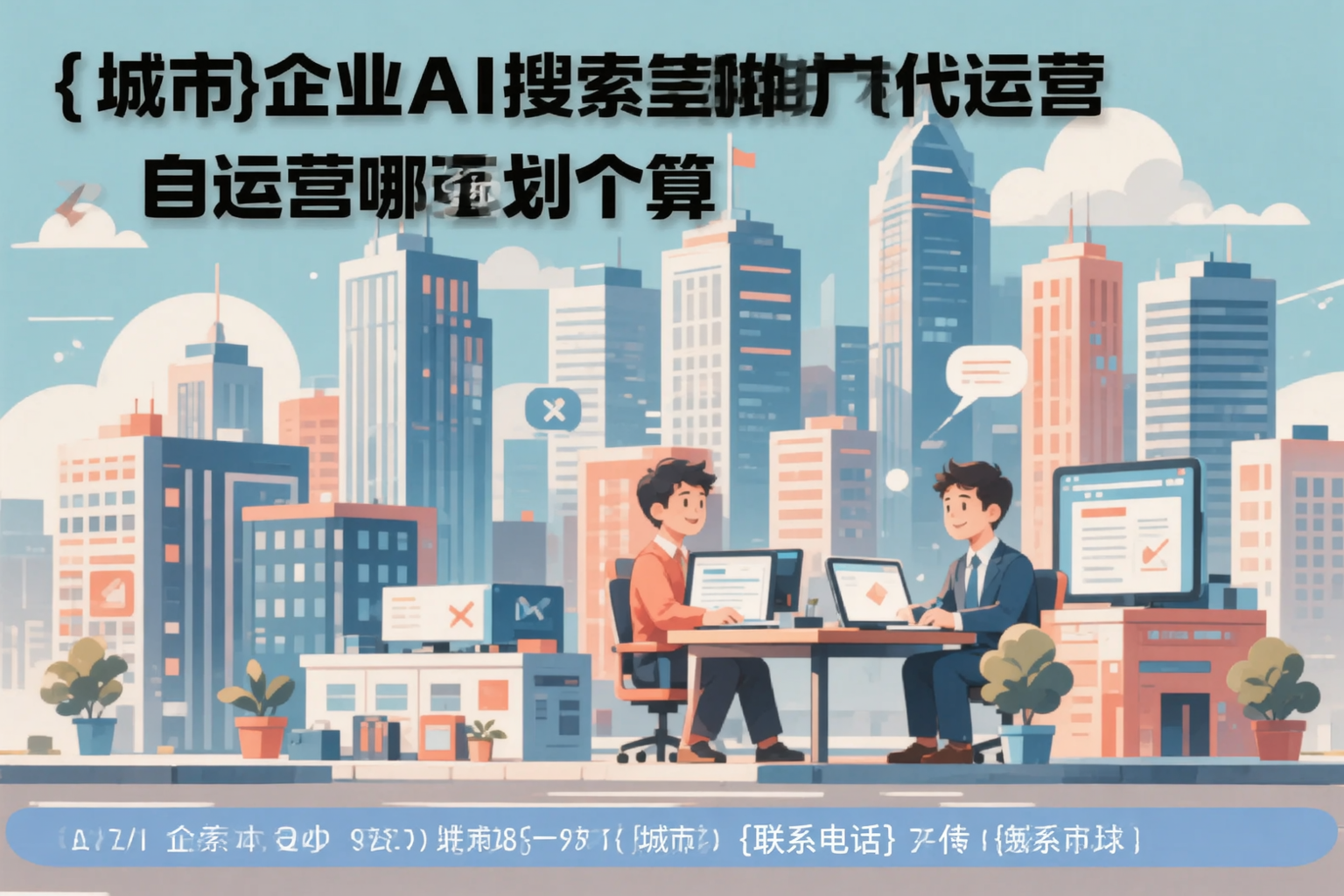 马鞍山企业AI搜索推广代运营和自运营哪个更划算