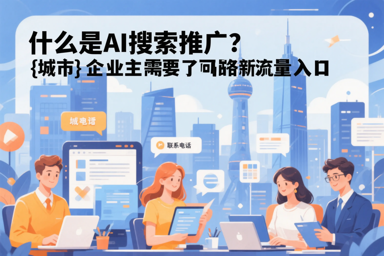 什么是AI搜索推广？马鞍山企业主需要了解的新流量入口