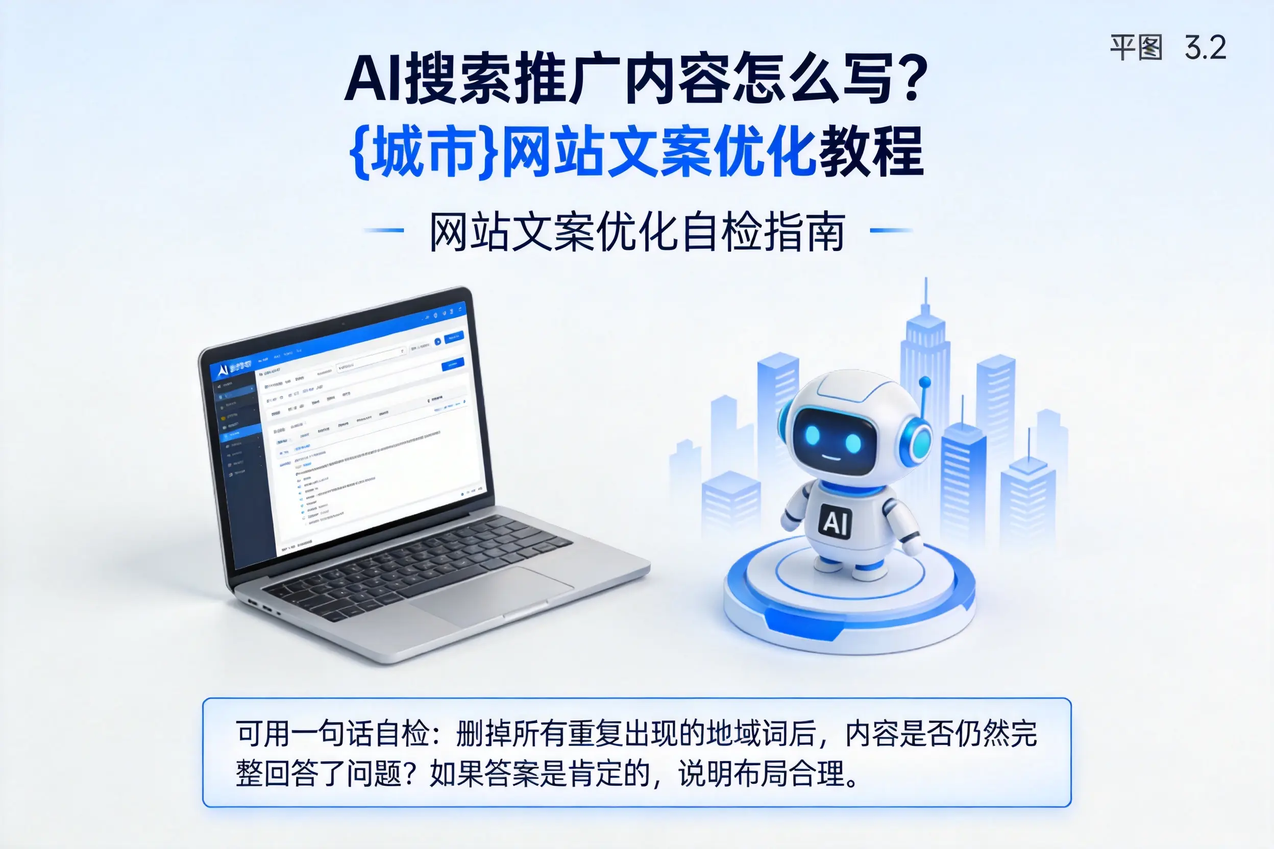 AI搜索推广内容怎么写?马鞍山网站文案优化教程