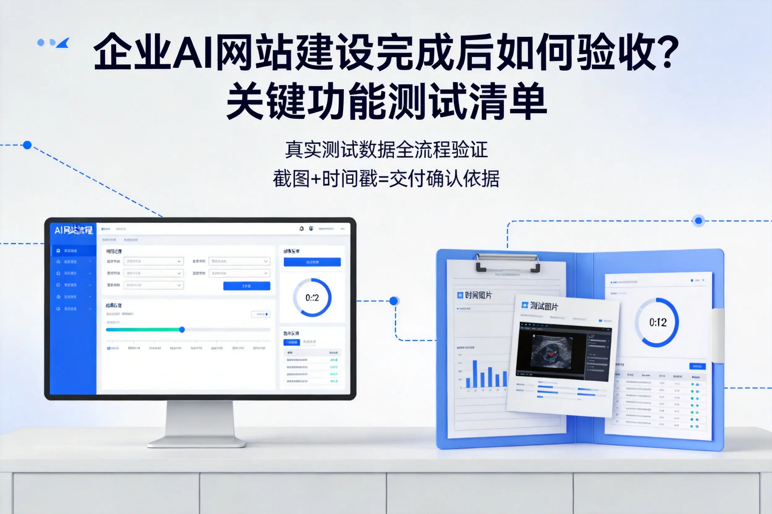 马鞍山企业AI网站建设完成后如何验收?关键功能测试清单