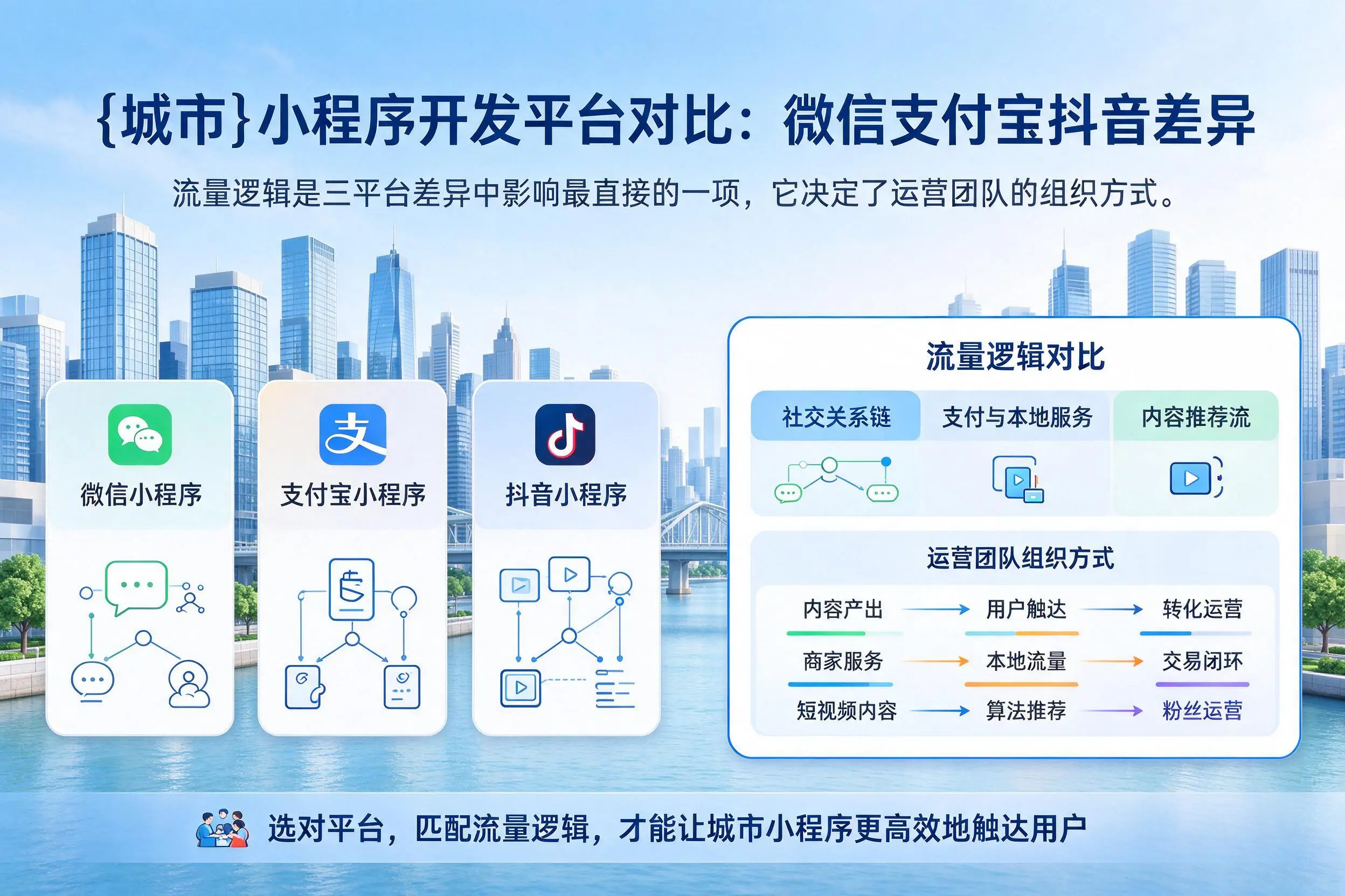 马鞍山小程序开发平台对比:微信支付宝抖音差异